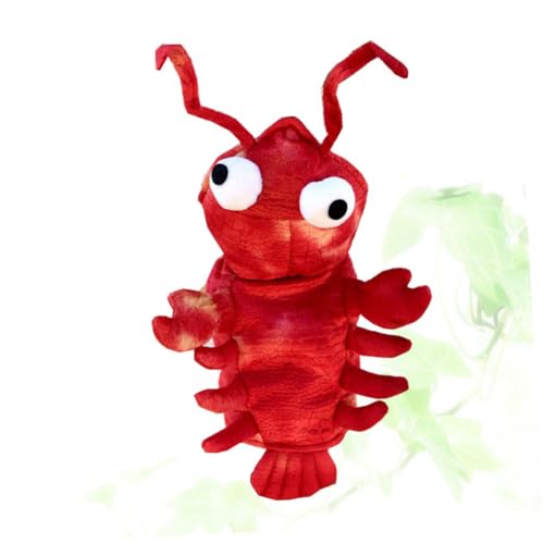 Disfraz cálido de langosta para perro talla L plush miniatura 4