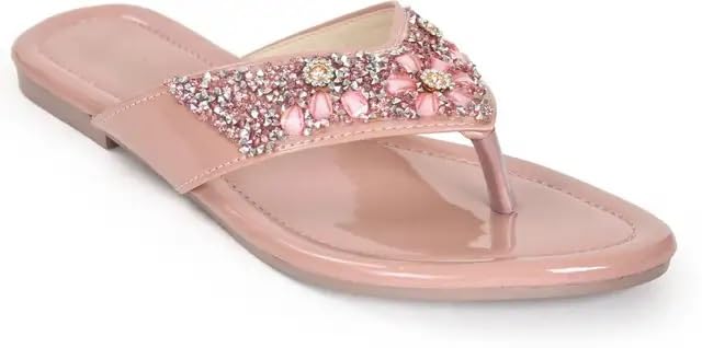 Rehan Traders Stylish Women's Multicolor Flats Snadal| Comfortable, Lightweight, Anti Slip|SL_141-image-46