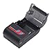 Hilitand Portable Handheld Thermal Receipt Printer 80mm Second Printing Speed with 203dpi Resolution Shipping Label Printer