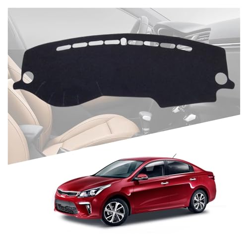 Moqueta para salpicadero Kia Rio 4 que elimina reflejos del sol 6
