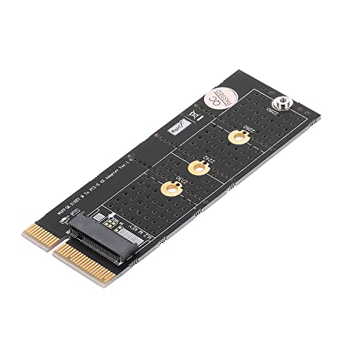 GlobalNiche® M.2 NVME M Key SSD to PCI- E 4X Adapter Card Vertical Installation Converter for Desktop PC-Haibing