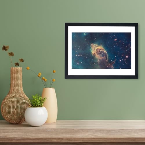 Nébuleuse de la Carène affiche Hubble pour mur blanc vide - 3