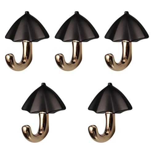 DimyFew 5 peças ganchos de casaco montagem na parede ganchos utilitários cozinha decorações criativa