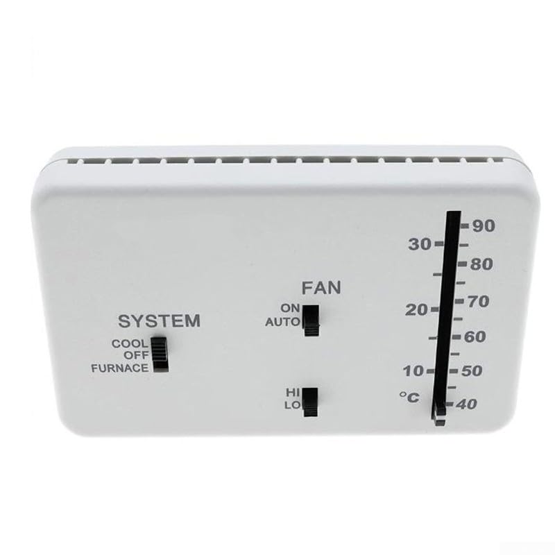 Control de termostato regulador de temperatura para hornos de calefacción y refrigeración, modo de ventilador habilitado, compatible con sistemas de control analógicos existentes