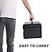 E ELIAUK Tool Box Hard Case Tool Organizer Storage Cabinet Carry Case,Toolbox with Drawers, Black