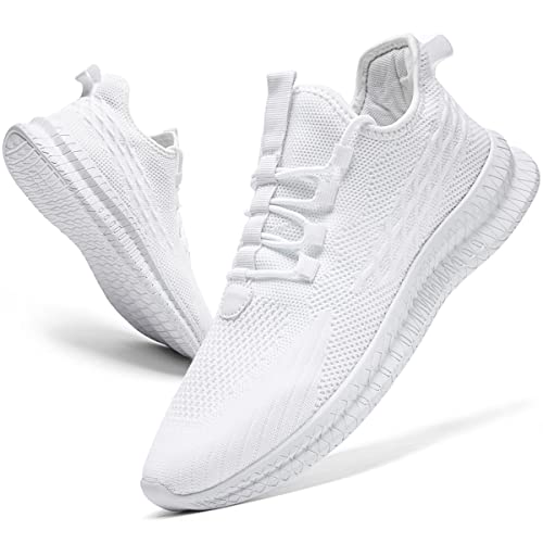 Image of Mens Running Tennis Casual Walking Shoes Fashion Athletic Gym Sports Sneakers for Men Breathable Lightweight Comfortable Shoes