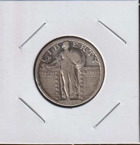 1917 Standing Liberty (90% Silver) Quarter