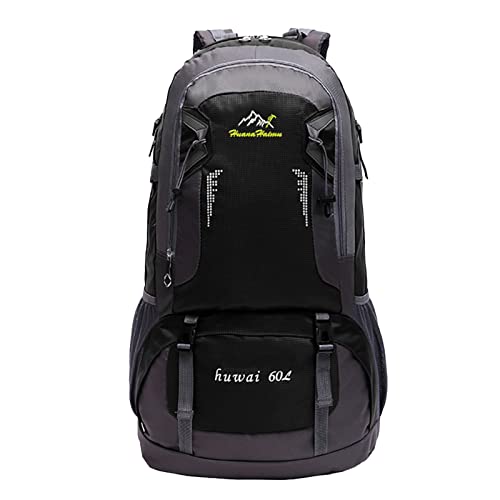 FGUUTYM Mochila 60L Negro