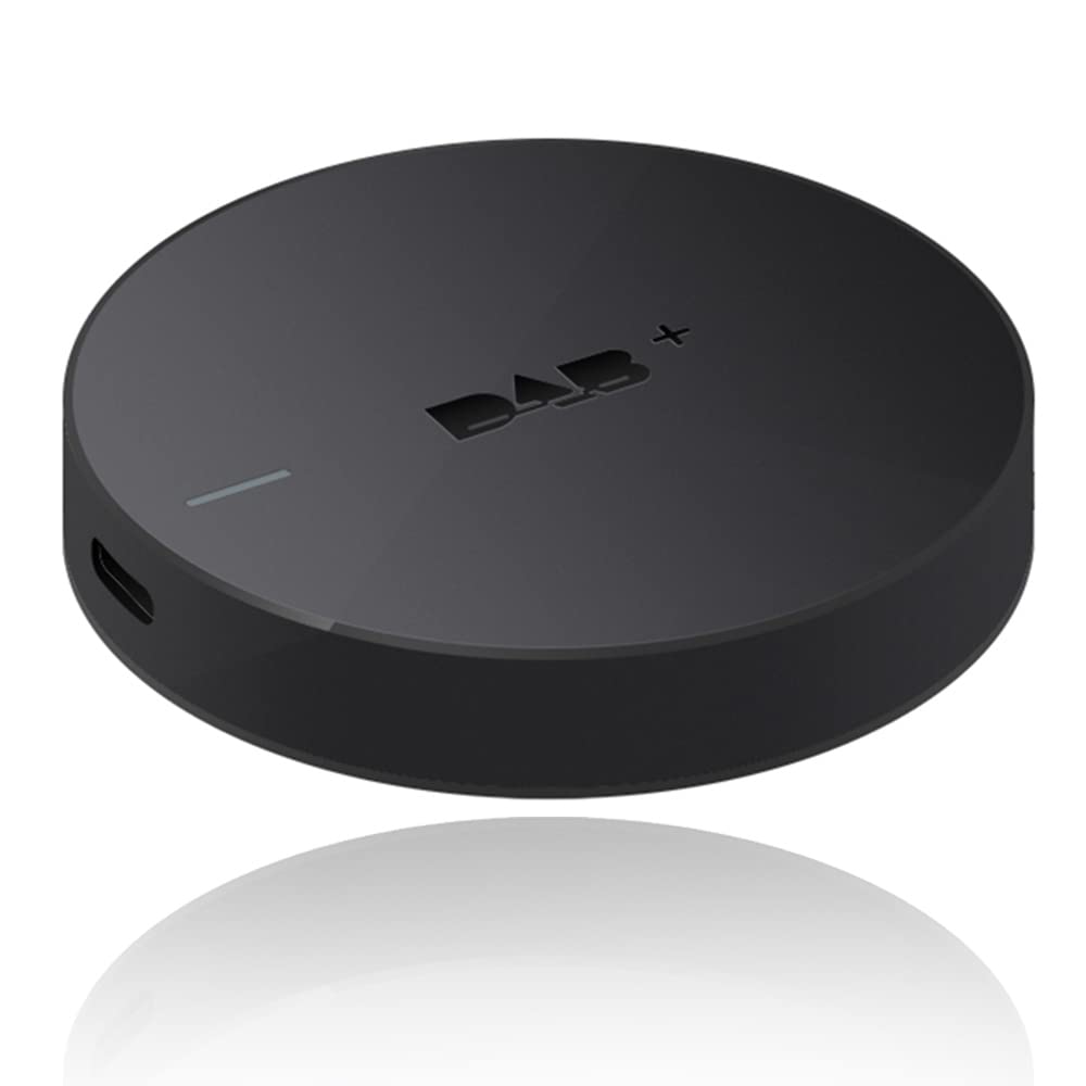 Adattatore DAB+ esterno Radio Digitale Antenna Tuner Trasmettitore FM USB Alimentato per autoradio Android 5.1 e Versioni Successive