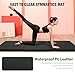 Gymnastics Tumbling Mat Portable Gymnastics Mat Foldable Tumbling Mat 2ft W 6ft L/4ft W 6ft L/4ft W 8ft L/4ft W 10ft Exercise Mat Yoga Mat with Carrying Handles for Yoga Gymnastics,2ft W 6ft L