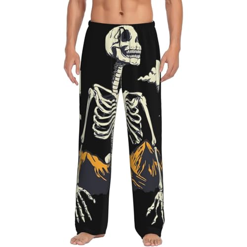 Dinosaurs Print Pajama Pants For Men, Men'S Separate Bottoms, Lounge Pants