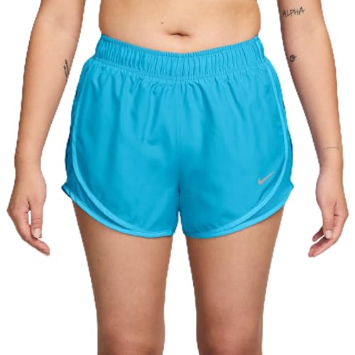 Image of Nike Women's Tempo Dri-FIT Mid-Rise Brief-Lined Running Shorts