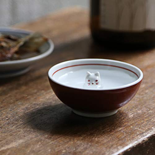 猫顔ぐい呑み（おちょこ）　※白猫のペア（2個）販売のページです 猫顔ぐい呑み（おちょこ） ※白猫のペア（2個）販売のページです