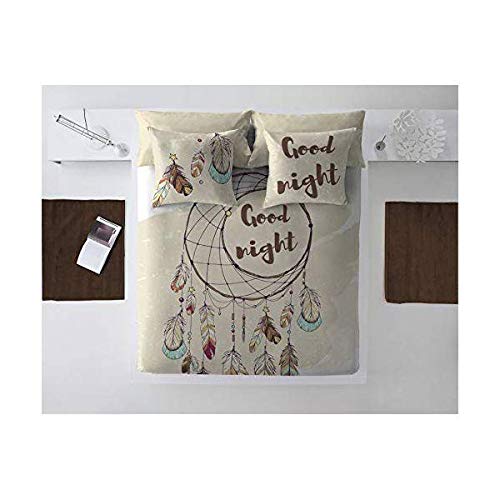 Icehome S2802983 Funda Nórdica Melvina, Tamaño Cama de 150, 240 X 220 + 45 Cm Cover