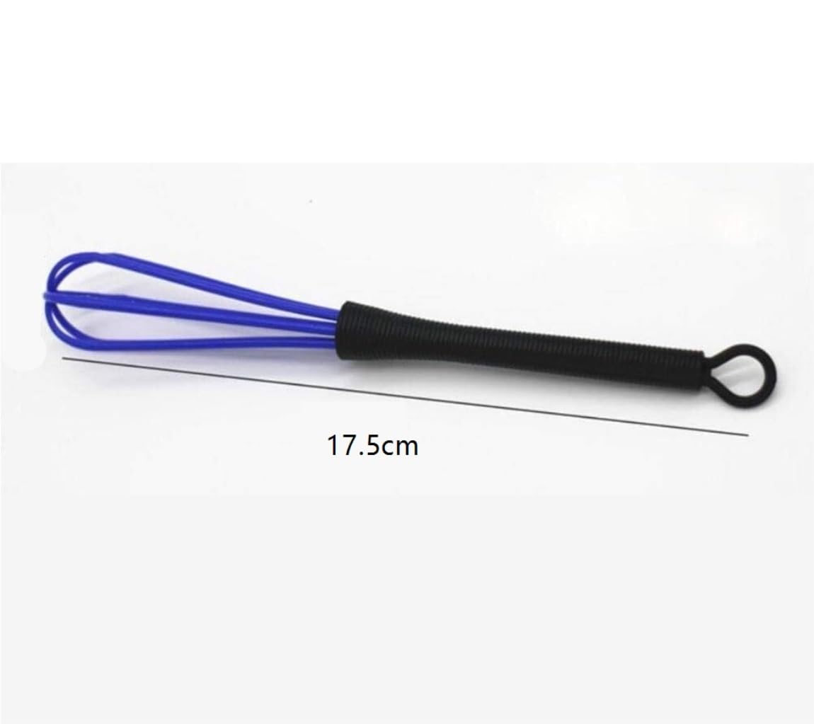 Schneebesen Rührbesen Handmixer, Haarfärbe-Crememischer, Kunststoff-Haarfärbemixer, Mischen, Rühren, Schlagen Handschneebesen(Blue)