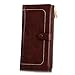 Kattee Women's RFID Real Leather Zipper Wallet Card Bag Coin Case Phone Holder