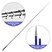 2023 Pocket Size Fishing Rod - Pen Fishing Pole and Reel Combo, Portable Telescopic Small Fishing Pole Mini Fishing Rod, Micro Collapsible Fishing Rod and Reel Combo Travel Fishings Kits