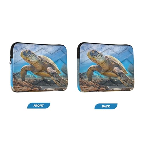 Funda para portátil 13-14 pulgadas impermeable verde miniatura 2