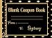 Sydney Blank Coupon Book: Booklet of Blank Coupons Templates to Fill In, 60 Sweet & Romantic Blank DIY Vouchers for Lovers, Templates to Fill In Yourself