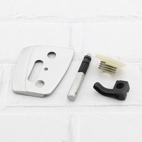 LT Easiyl 4-teiliges Ölpumpen-Öleinfüll-Schneckengetriebe-Platten-Set Kompatibel mit Husqvarna 340/350/ 345/346 XP 353 Kettensägenzubehör 503931801 503854801 503932101