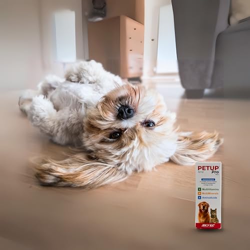 Image of Pet Up Pro Syrup for Dogs & Cats | Multivitamin Supplement with Essential Nutrients | Supports Vitality, Appetite & General Wellness | 500ml Liquid Tonic