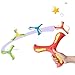 Vdaxvme Children's Soft Boomerangs Toy Interactive Game Outdoor Flying Discs Game Outdoor Holiday Sports Stress Relief Adult Kids Interactive Sports for Decompression Gift
