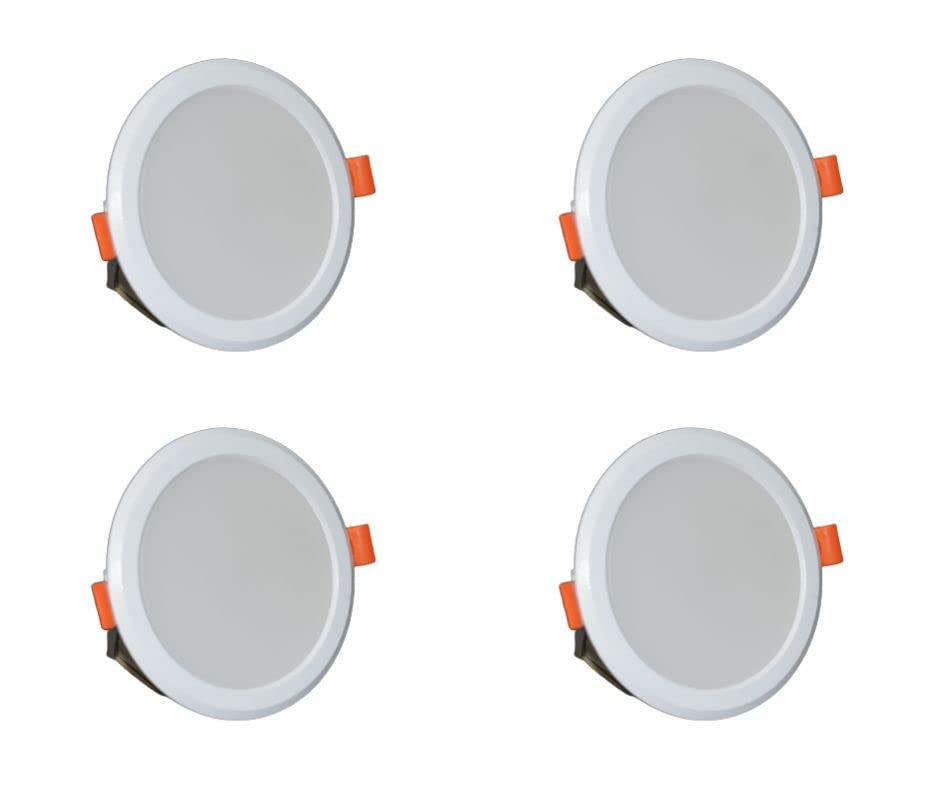 Swift Lite LED Light Pack of – 4, 18 Watts – Round Panel Light - WW (P4 - WW - 18W RPL)