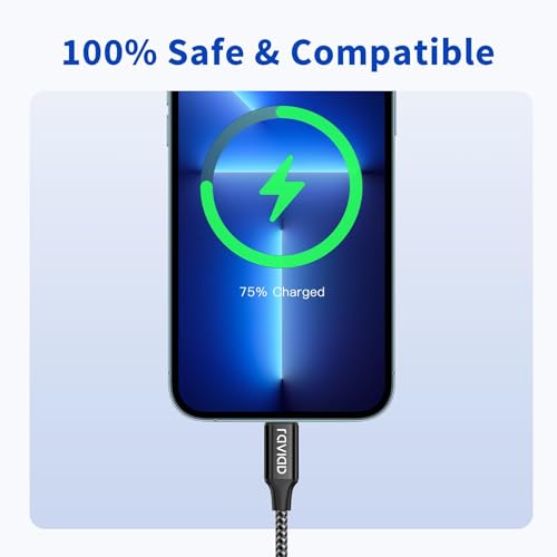 iPhone 充電ケーブル ライトニングケーブル 3M 2本セット【MFi認証】Lightningケーブル RAVIAD アイフォン充電ケーブル 急速充電 Lightning 充電コード phoneケーブル 断線防止 超高耐久 iPhone 14/13/13 Pro Max/12/12 mini/12 Pro Max/11/XR/X/SE/8Plus/7/6s/5s 対応