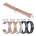 18MM 20mm 22mm Strap Women Bracelet fit for Garmin Watch Band Vivoactive 4/4S/3/Venu 2 1 2S/SQ/Vivomove HR Metal Steel Belt