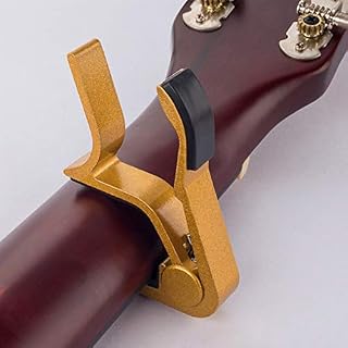 Alliage d’aluminium métal guitare Capo changement rapide pince clé acoustique classique guitare Capo réglage de la… - Les Beatles, Paul McCartney, John Lennon, RIngo Starr, George Harrison Alliage d'aluminium métal guitare Capo changement rapide pince clé acoustique classique guitare Capo réglage de la… – Image 7