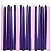 YOROXRG 16 Pack Advent Taper Candles Premium Hand Dipped 10in Unscented Christmas Taper Candles - Ideal for Seasonal Celebrations, Holidays, Church, Celebration, Party