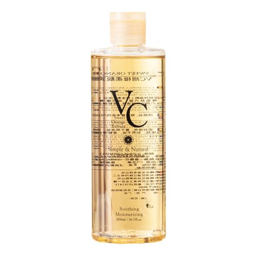 VC Toner Intensive, Vitamin C Moisturizing Toner, 500ml Facial Serum, Hydrating Facial Toners with Hyaluronic Acid, Easy To Abso