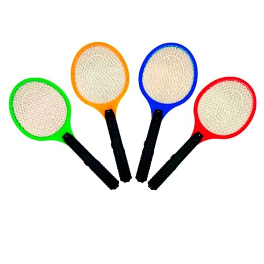 Raquete Elétrica Recarregável Bivolt 110/220v Mata Pernilongos, Mosquito e insetos em geral com Botão de Segurança e Led Indicador
