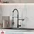 GIMILI Oil Rubbed Bronze Kitchen Faucet with Pull Down Sprayer Single Handle High Pressure Kitchen Sink Faucet Commercial Double-Headed Kitchen Faucets