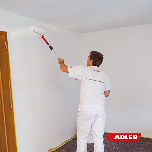 ADLER Tiromin weiß 1 Liter - Premium Silikatfarbe innen weiß, Mineralfarbe - ohne Lösemittel, Weichmacher und Konservierungsmittel