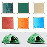 NEIQIUWING Lona para tienda de campaña, protección solar, protección contra la lluvia, cubierta de tela impermeable