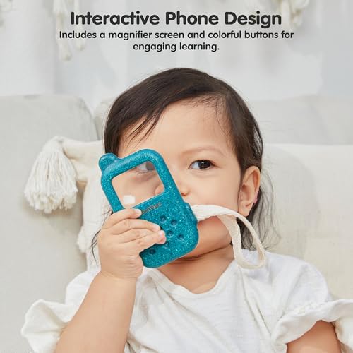Miniatura 6 de Plantoys Mi Primer Teléfono - Teléfono Móvil Juguete De Madera Para Niños - Móvil Bebé Juguete Con Pantalla De Lupa - Juguetes Niños 1 Año