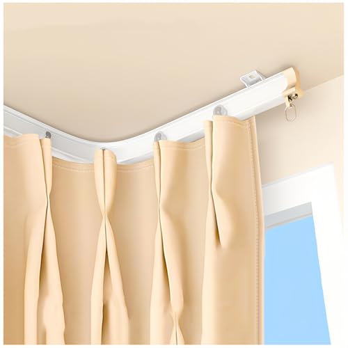 Riel flexible de alta calidad para montaje de cortinas con acabado blanco impecable 2