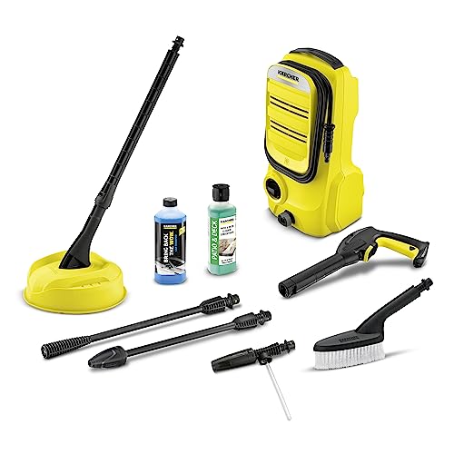 Idropulitrice Kärcher K 2 Compact Car&Home da 110 Bar + Lavasuperfici + Spazzola Auto + 2 Detergenti, 2 Lance: 1 Ugello Mangia...