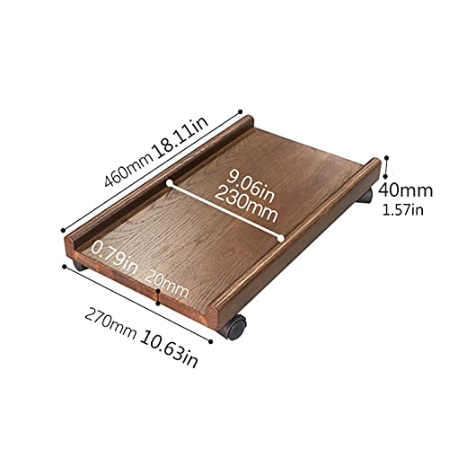 Soporte para computadora de torre móvil y base CPU ajustable para oficina 3