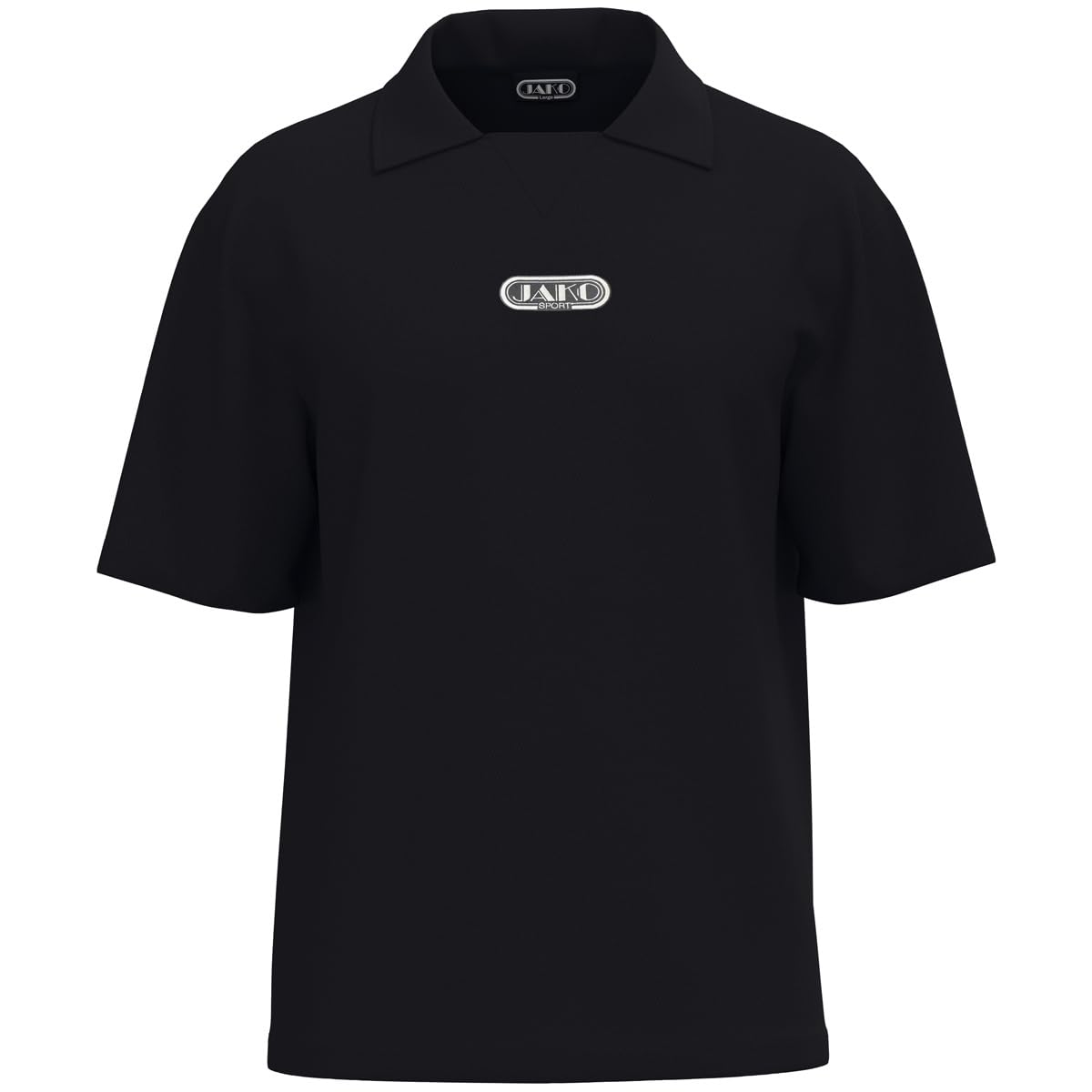 Jako Unisex Wardrobe Polo Shirt, Black, XXL