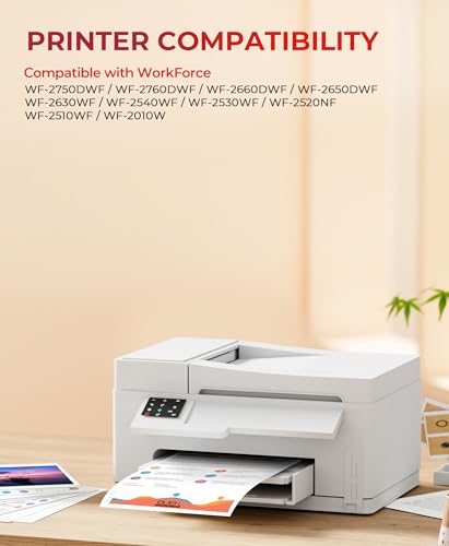 ejet 10-Pack 16XL Ink Cartridges Multipack Replacement for Epson 16XL for Epson Workforce WF2750 WF2630 WF-2750 WF-2630 WF-2650 WF-2510 WF-2540 (4 Black 2 Cyan 2 Magenta 2 Yellow)