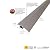 M-D Building Products Cinch Reducer (Fluted) w/SnapTrack 36" Satin Nickel Satin Nickel