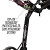 Bag Boy Nitron 3 Wheel Golf Push Cart, Easy 1 Step Open and Fold, Scorecard Console, Beverage Holder, Mobile Device Holder, Handle Mounted Parking Brake,