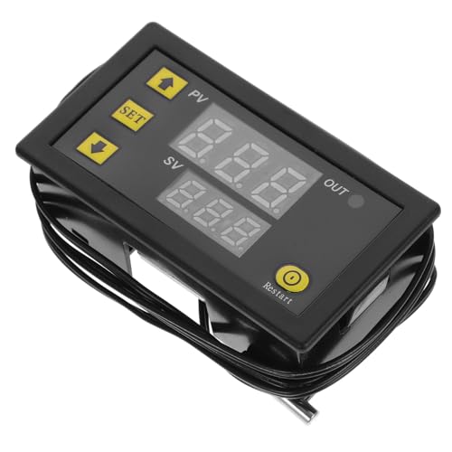 HEALLILY 12v Digital Timer Relay Board Temperature Control Module Digital Display Compact Design for Easy Installation Automotive Systems Accurate Temperature Monitoring and User-Friendly