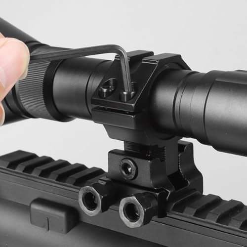 KinZon Anneaux Réglables pour Lunettes | Compatibles 25,4mm & 30mm | Rails Picatinny/Weaver 20mm | Hauteur Réglable pour Tir, Chasse & Airsoft – vue 6