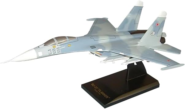 SU-27 Flanker Russian Fighter Plane Model Scale 1/48