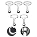 -Pack Square Key Valve for Gas & Water Meter Boxes, T-Shape Bleed Tool with D-Handle, Aluminum Alloy Heater Bleed Key, Rust-Resistant Industrial Cabinet Vent Key, 56x35mm