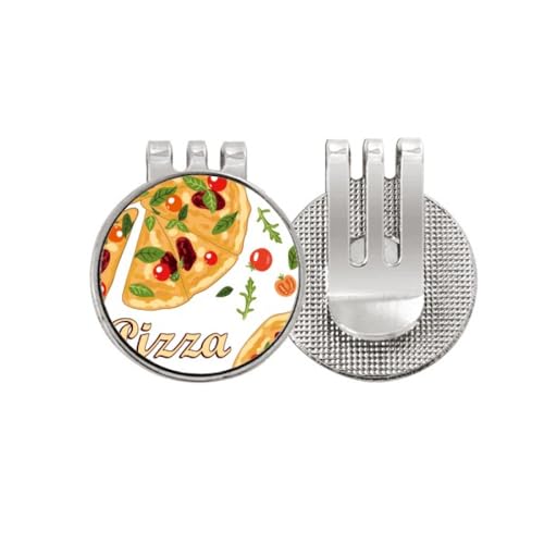Marqueur de balle de golf pizza Italie pour repérer son parcours entre amis