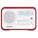 Produktbild Sangean DPR 67 DAB+ UKW Tragbares Radio, Tischenradio, Digitalradio Weiß/Rot